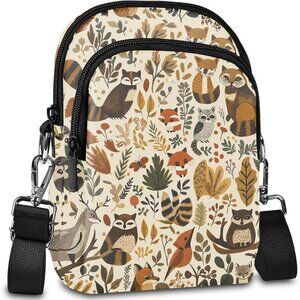 Crossbody Purse Small Bag Waterproof Wallet with Card Slots for Women